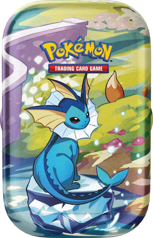 Vaporeon- Prismatic Evolution Tin