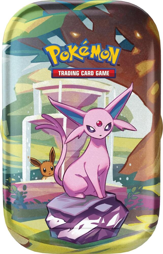 Espeon- Prismatic Evolution Tin